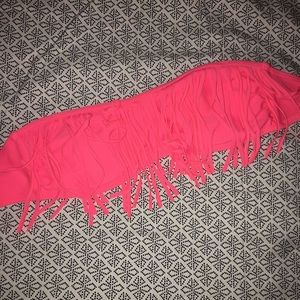 Strapless bikini top